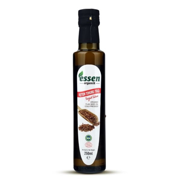 Organik Keten Tohumu Yağı Soğuk Sıkım - 250ml