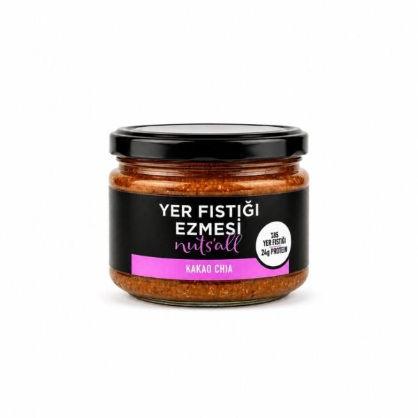 Nuts'all Kakaolu Chialı Fıstık Ezmesi - 280 g
