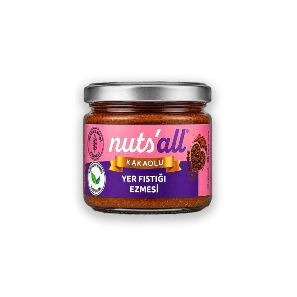Nuts'all Kakaolu Fıstık Ezmesi - 280 g