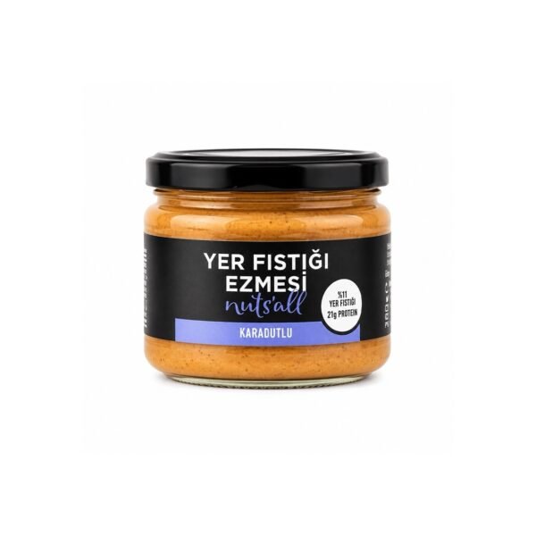 Nuts'all Karadutlu Fıstık Ezmesi - 280 g