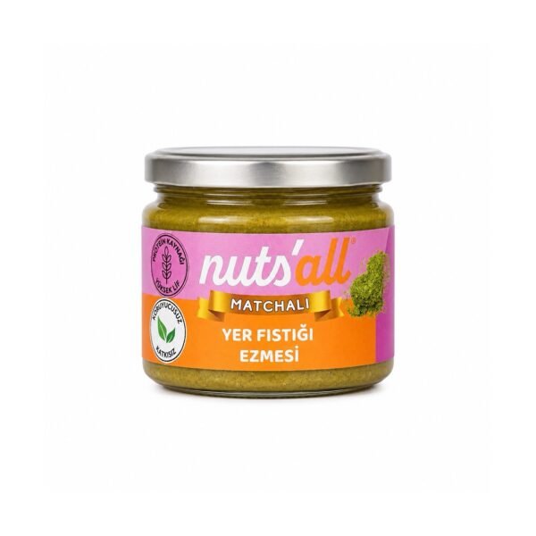 Nuts'all Matchalı Fıstık Ezmesi - 280 g